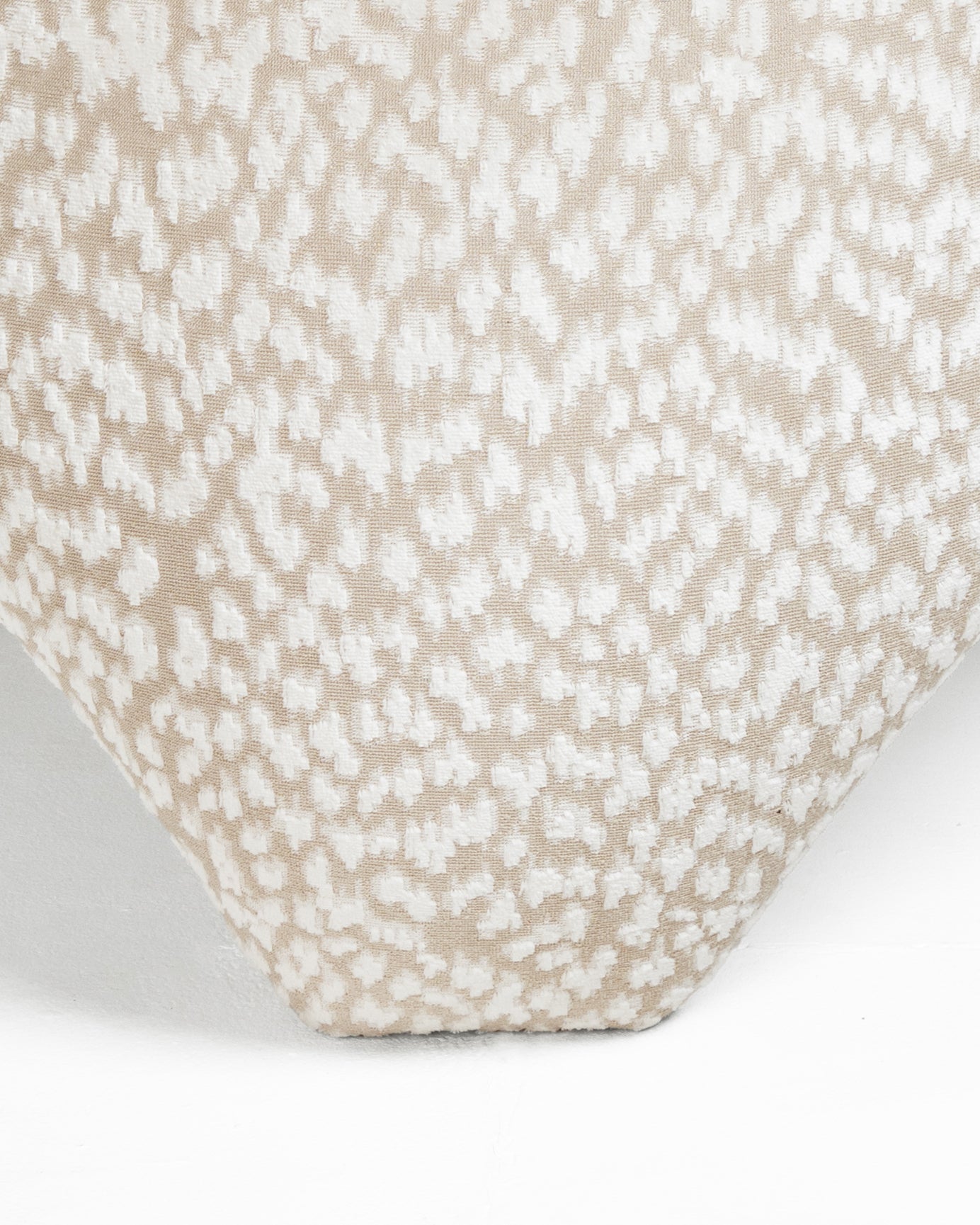 Django Ottoman • Bone White • Studio Sale