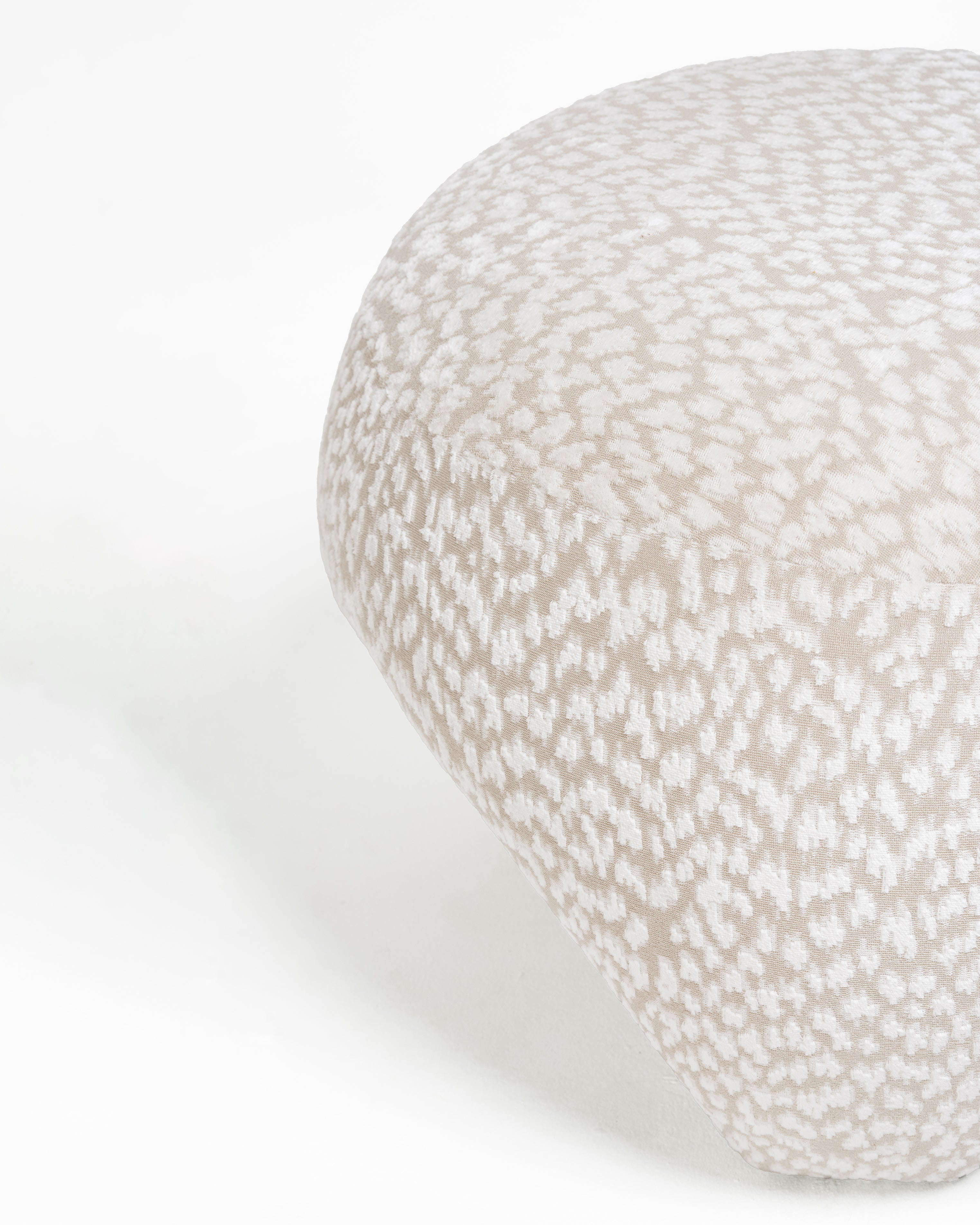 Django Ottoman • Bone White • Studio Sale